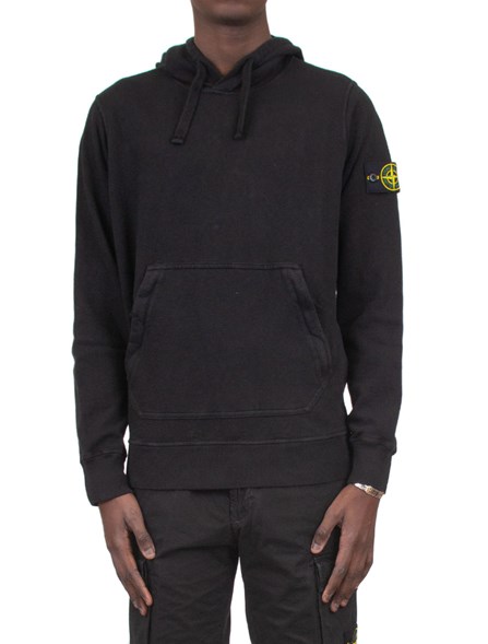 stone island cotton hoodie