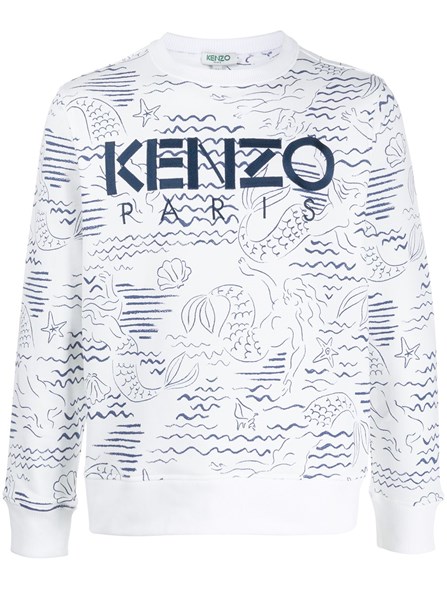 kenzo white sweatshirt