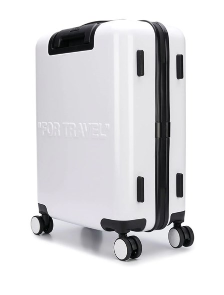 off white trolley bag