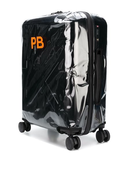 off white trolley bag