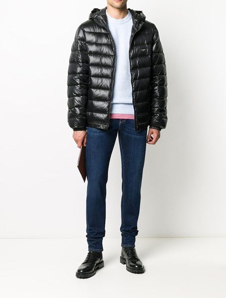 dolce and gabbana quilted bomber jacket