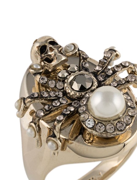 alexander mcqueen spider ring
