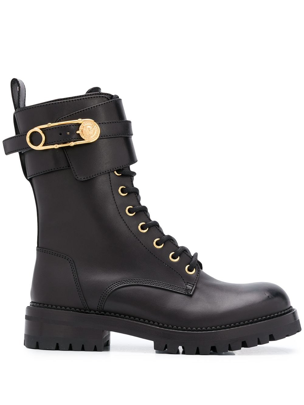 versace safety pin boots