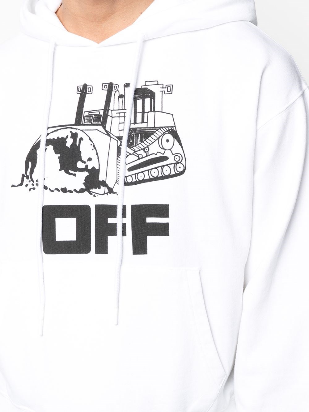 off white chainsaw hoodie