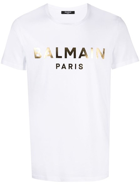 balmain logo t shirt