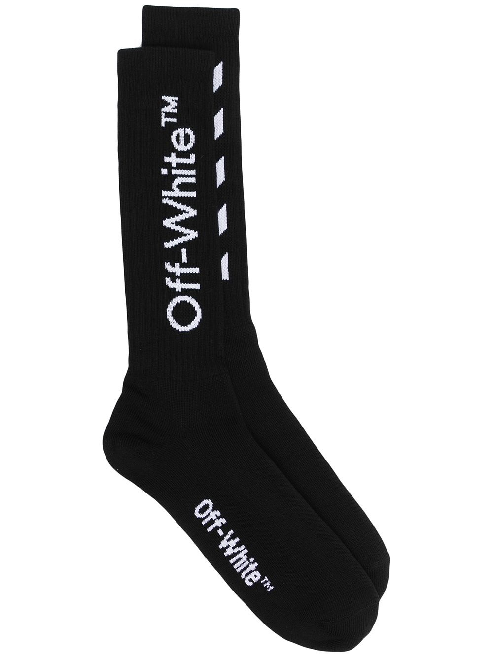 OFF-WHITE ロゴソックス | Dante5.com OMRA001S21KNI0031001