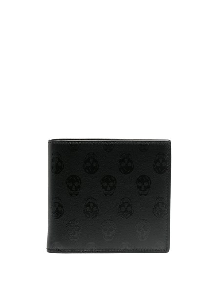 alexander mcqueen skull wallet