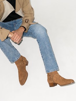 SAINT LAURENT 443190 WYATT 41 ワイアット スエード SAINT LAURENT 443190 WYATT 41 ワイアット スエード