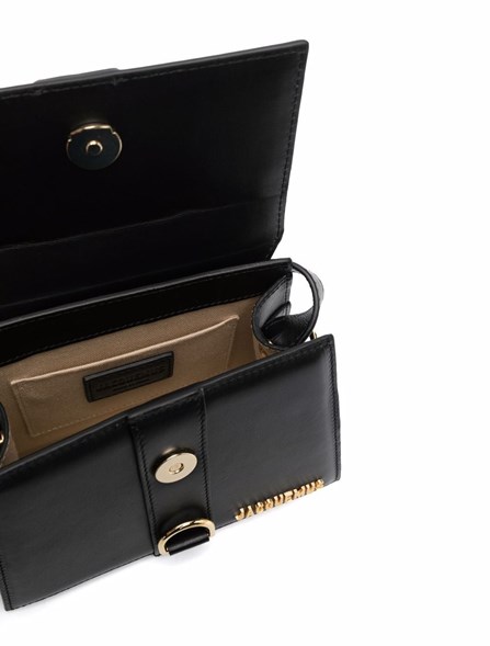 Jacquemus Le Chiquito Top Handle Bag Leather Black | Micro borsa |  fashionette