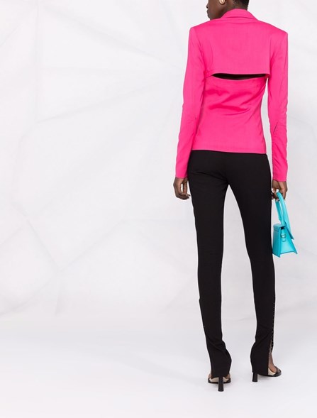 JACQUEMUS - STRETCH VISCOSE AND FLARE PANTS