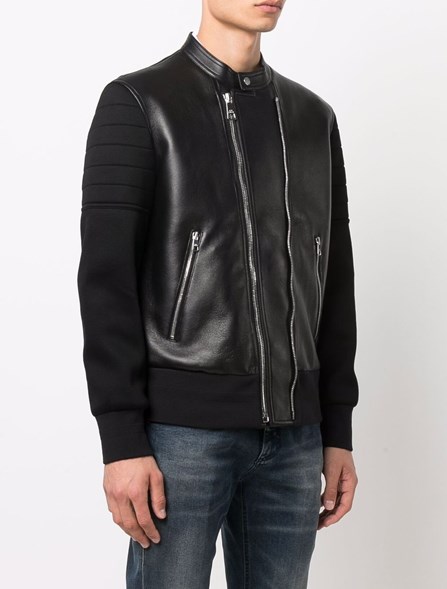 neil barrett leather jacket