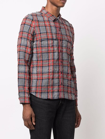 saint laurent bleached shirt
