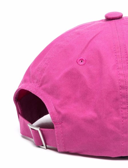 JACQUEMUS CAPPELLO CON LOGO RICAMATO | Dante5.com 216AC09216503600PURPLE