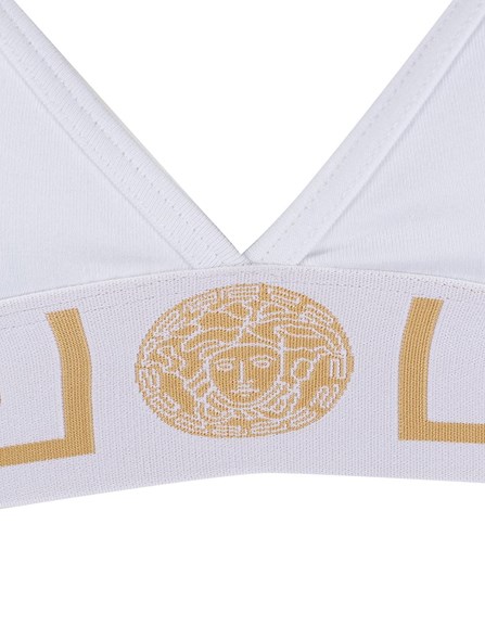 VERSACE - Stretch cotton bralette