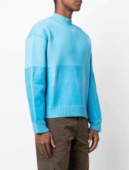 JACQUEMUS MAGLIONE A PANNELLI | Dante5.com 216KN11216215350BLUE