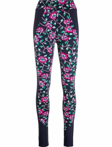 ISABEL MARANT Leggings a fiori | Dante5.com PA189422P004W30FN