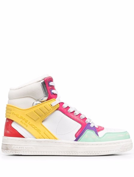 PHILIPPE MODEL SNEAKERS ALTE LA GRANDE Veau Pop | Dante5.com LGHDVP02