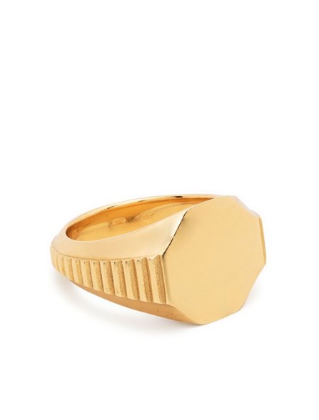 Emanuele Bicocchi シグネットリング Dante5 Com Pla3goro