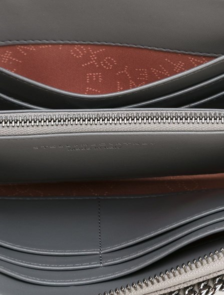 STELLA MC CARTNEY - Falabella zip wallet 
