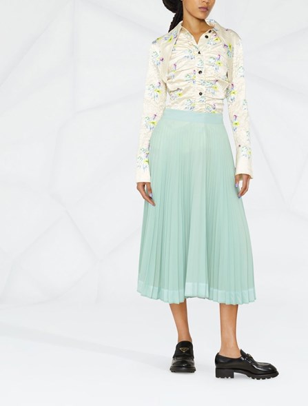 Plan C プリーツミディスカート Dante5 Com Gocab10ef8tpv27