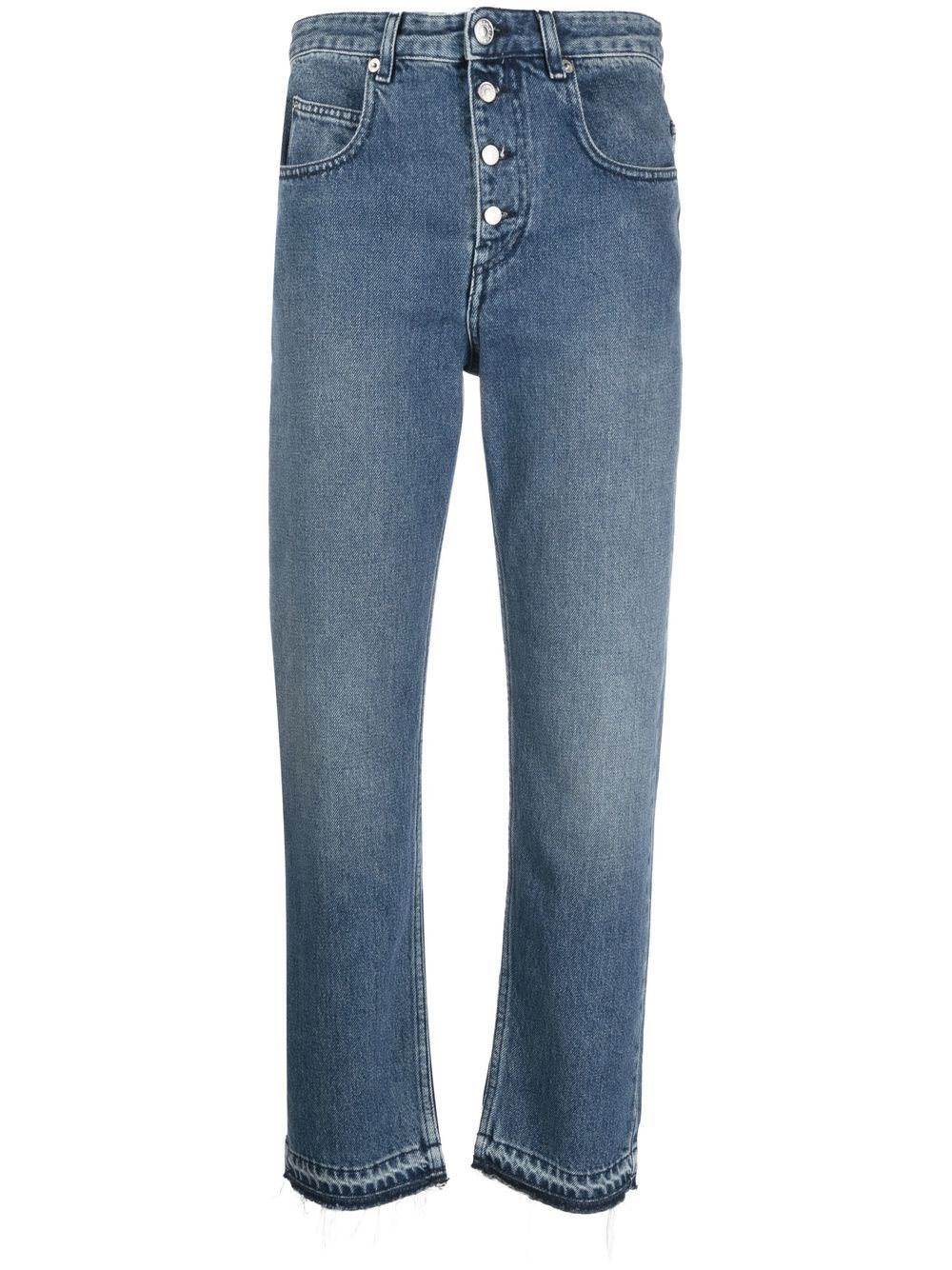 Isabel Marant Étoile High Waist Jeans In Blu