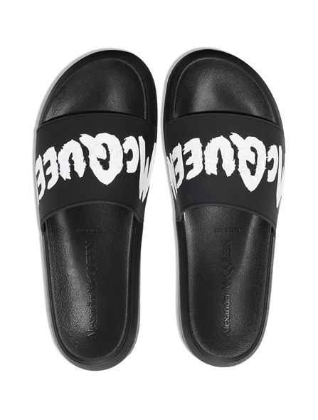 ALEXANDER MCQUEEN - LOGO SANDALS