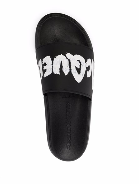 ALEXANDER MCQUEEN - LOGO SANDALS