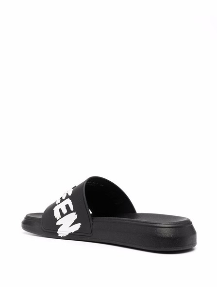 ALEXANDER MCQUEEN - LOGO SANDALS