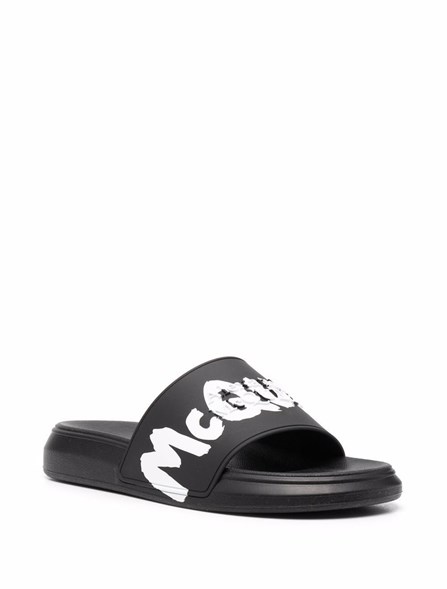 ALEXANDER MCQUEEN - LOGO SANDALS