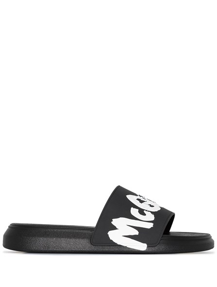 ALEXANDER MCQUEEN - LOGO SANDALS