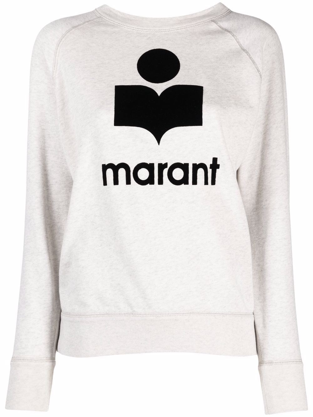 Isabel Marant Étoile Isabel Marant Etoile Melange Sand Cotton Blend Millyny Sweatshirt In Neutro