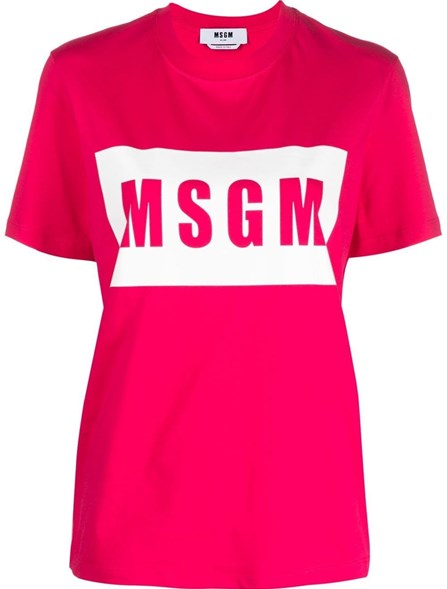 MSGM コットンジャージー T シャツ | Dante5.com 3341MDM52022779814