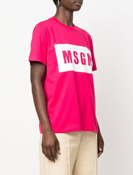 MSGM コットンジャージー T シャツ | Dante5.com 3341MDM52022779814