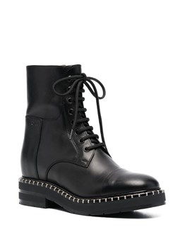 CHLOE' - leather ankle boots