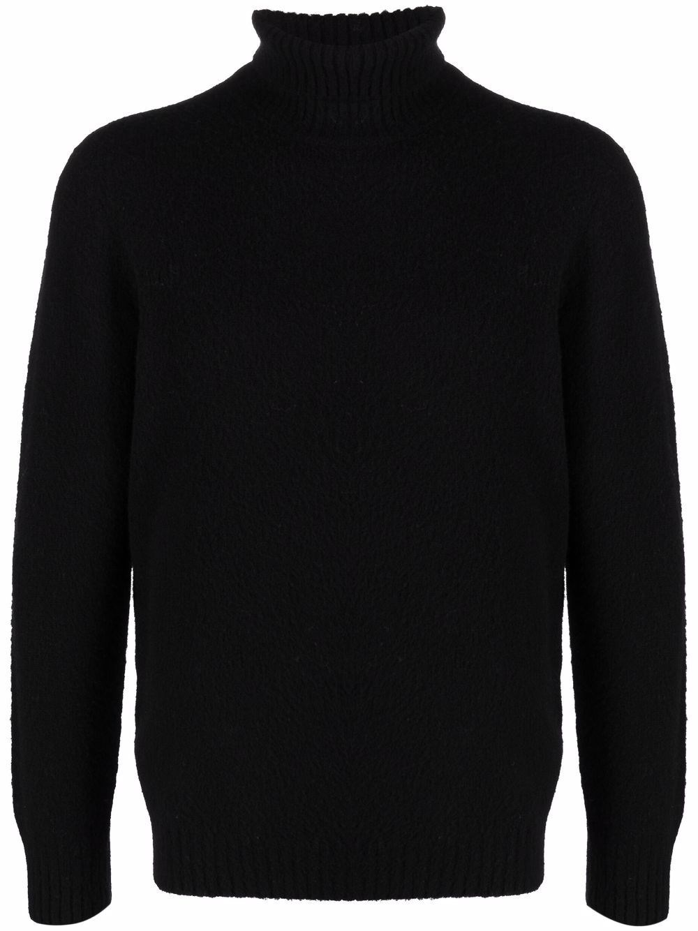 Barba Turtleneck In Nero