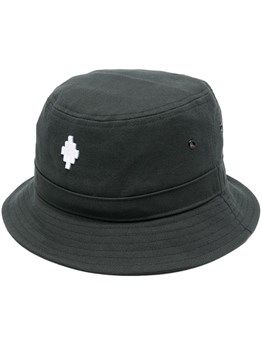 MARCELO BURLON COUNTY OF MILAN - CAPPELLO BUCKET LOGO RICAMATO