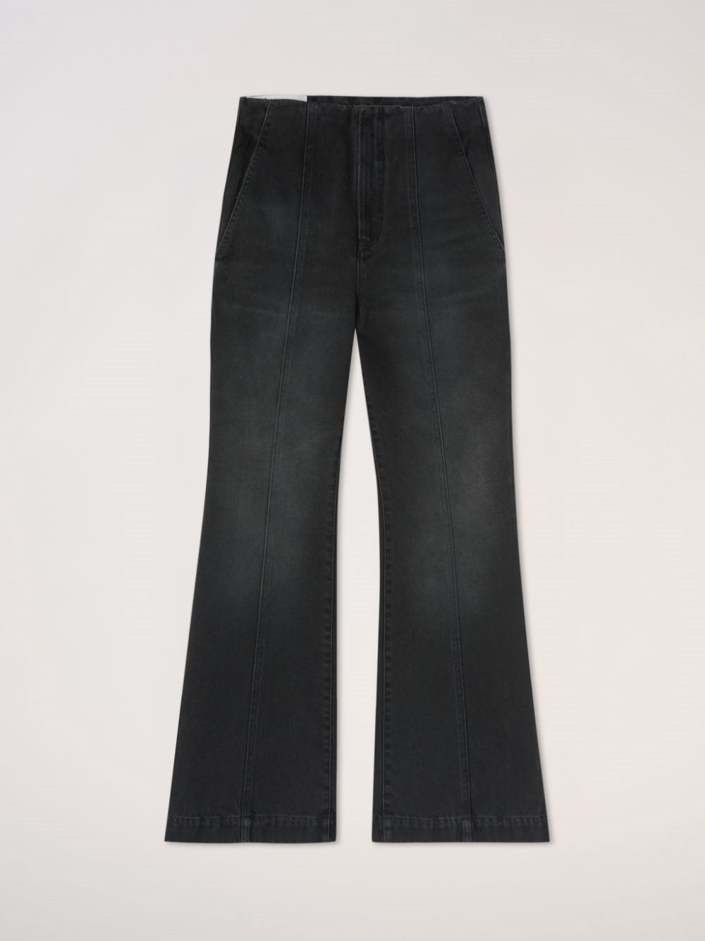 Ambush High Waist Jeans In Nero