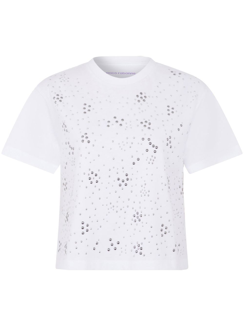 RABANNE STUDDED T-SHIRT