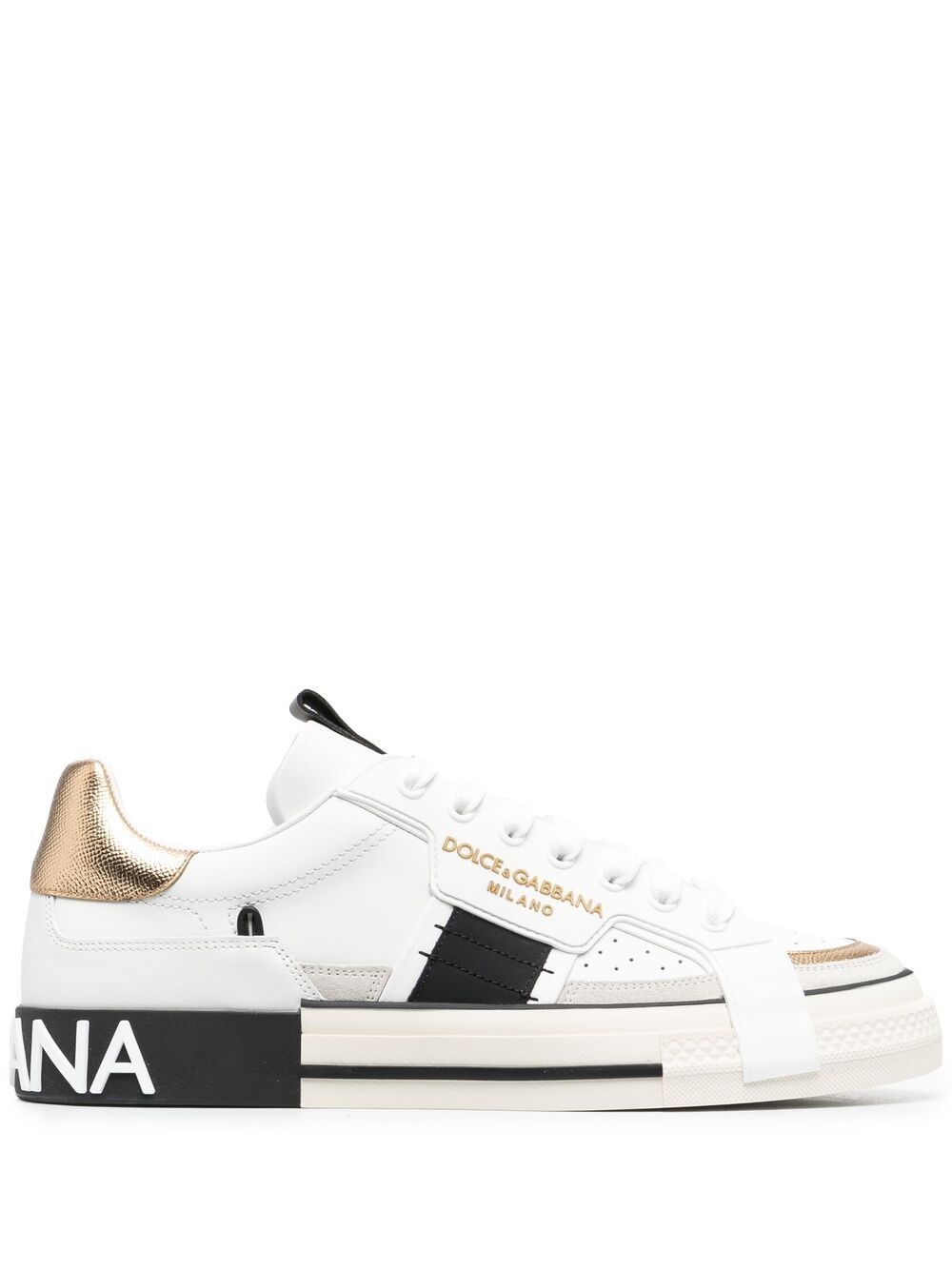 Dolce & Gabbana 'miami' Sneakers In Bianco
