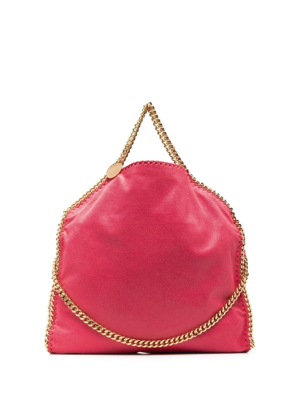 Shop Stella Mccartney Falabella 3 Chain Bag In Rosa