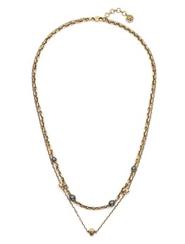 ALEXANDER MCQUEEN The Faceted Stone necklace | Dante5.com