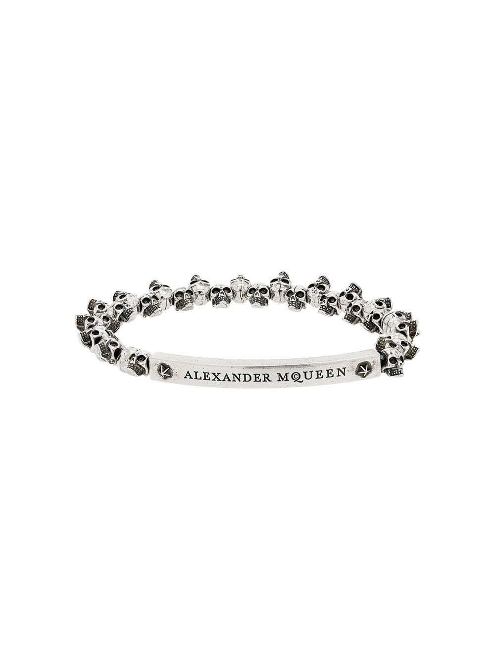 Alexander Mcqueen 'skull' Bracelet In Argento