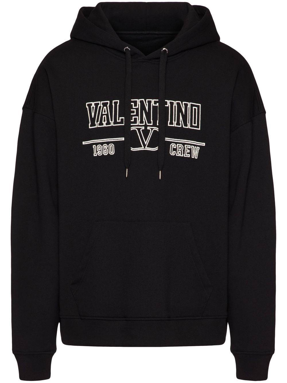 Valentino Logo Sweatshirt In Nero