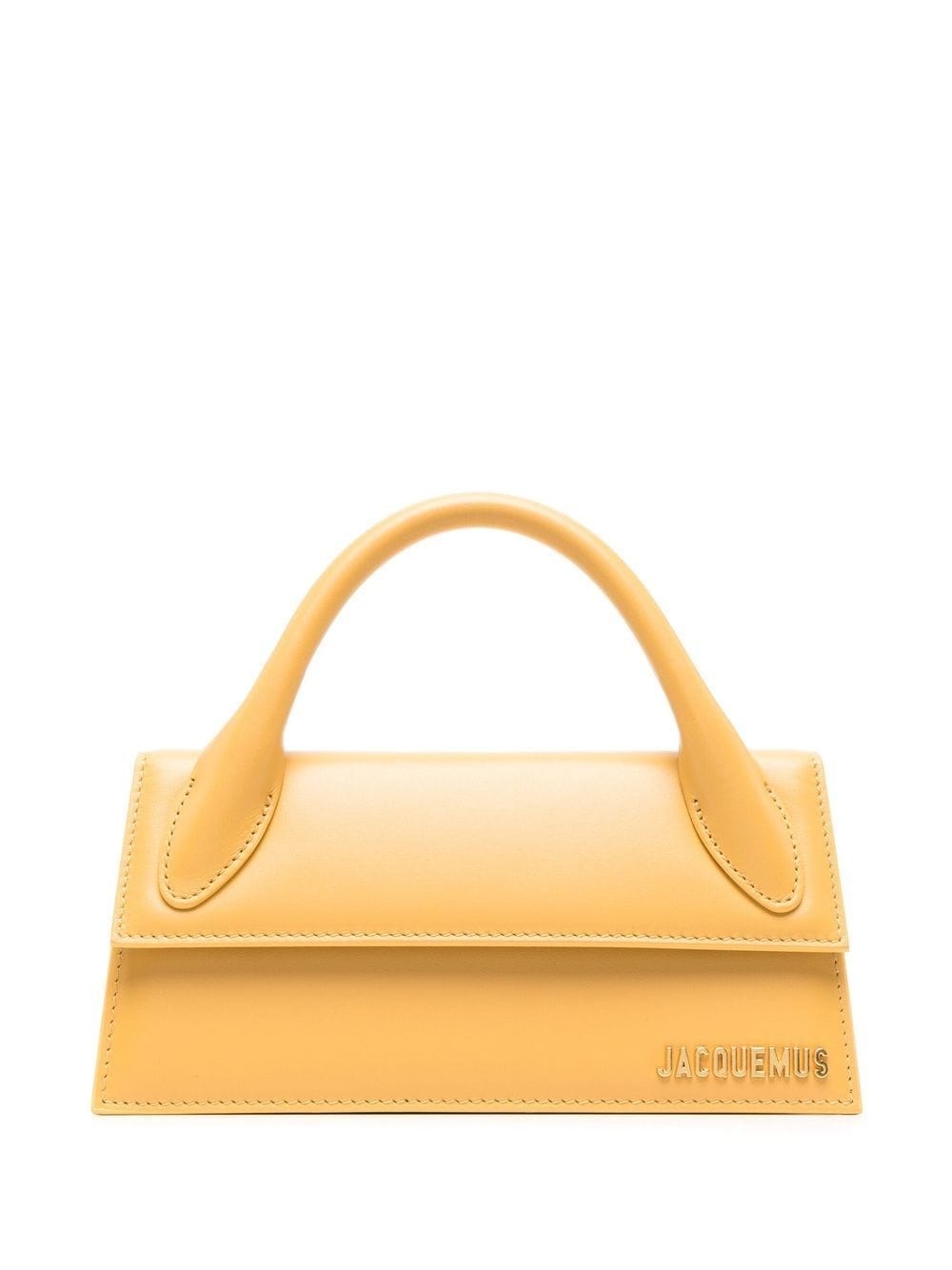 Shop Jacquemus 'le Chiquito Long' Bag In Giallo