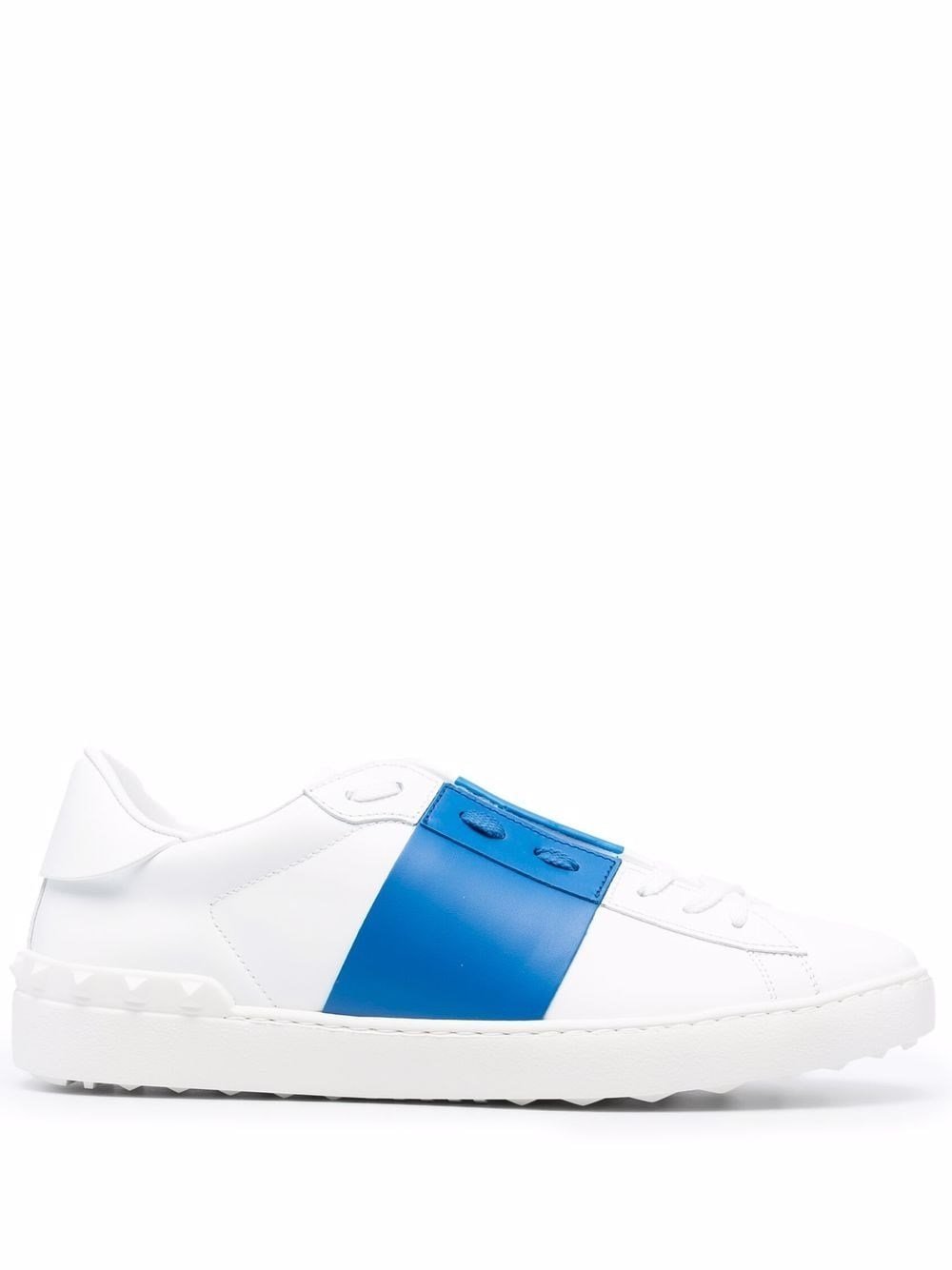 Shop Valentino 'open' Sneakers In Bianco