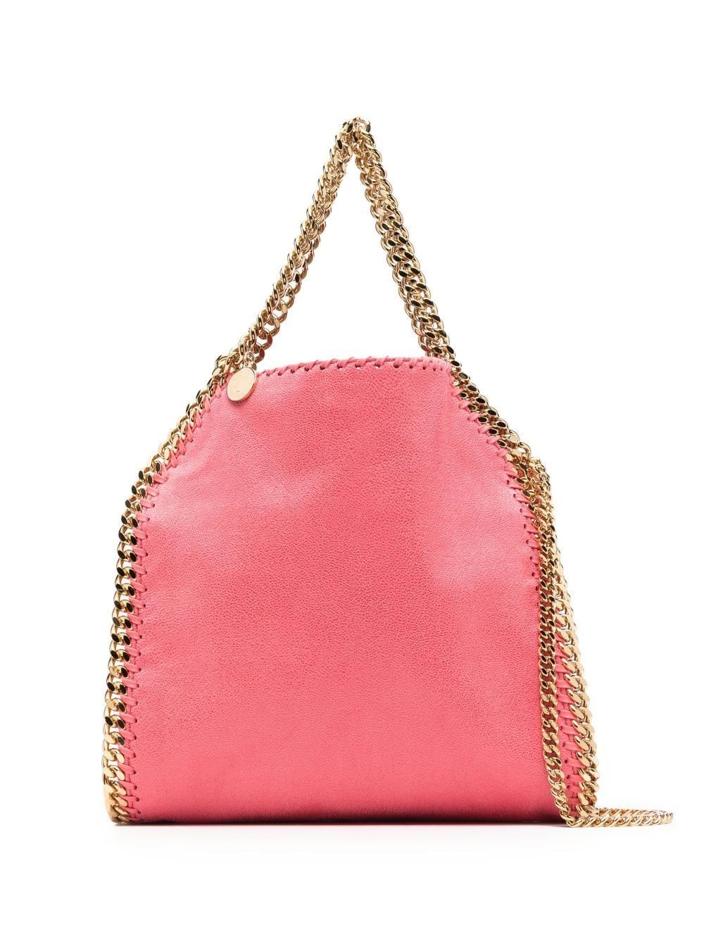 Stella Mccartney Mini Falabella Tote Bag In Pink