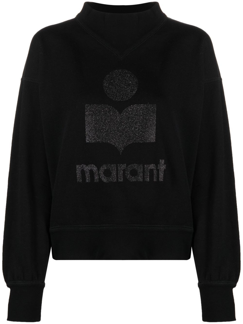 Isabel Marant Étoile Moby Sweatshirt In Nero
