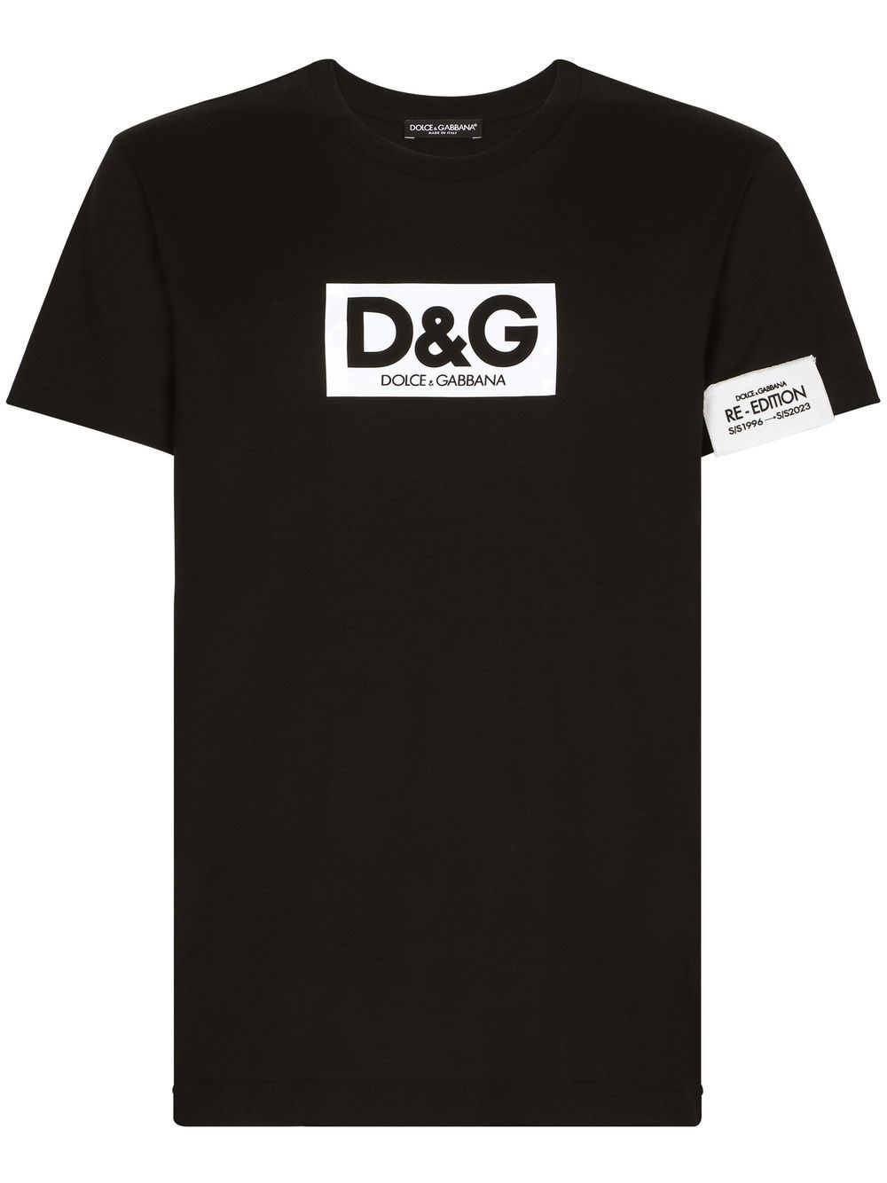 Dolce & Gabbana T-shirt Logo In Black
