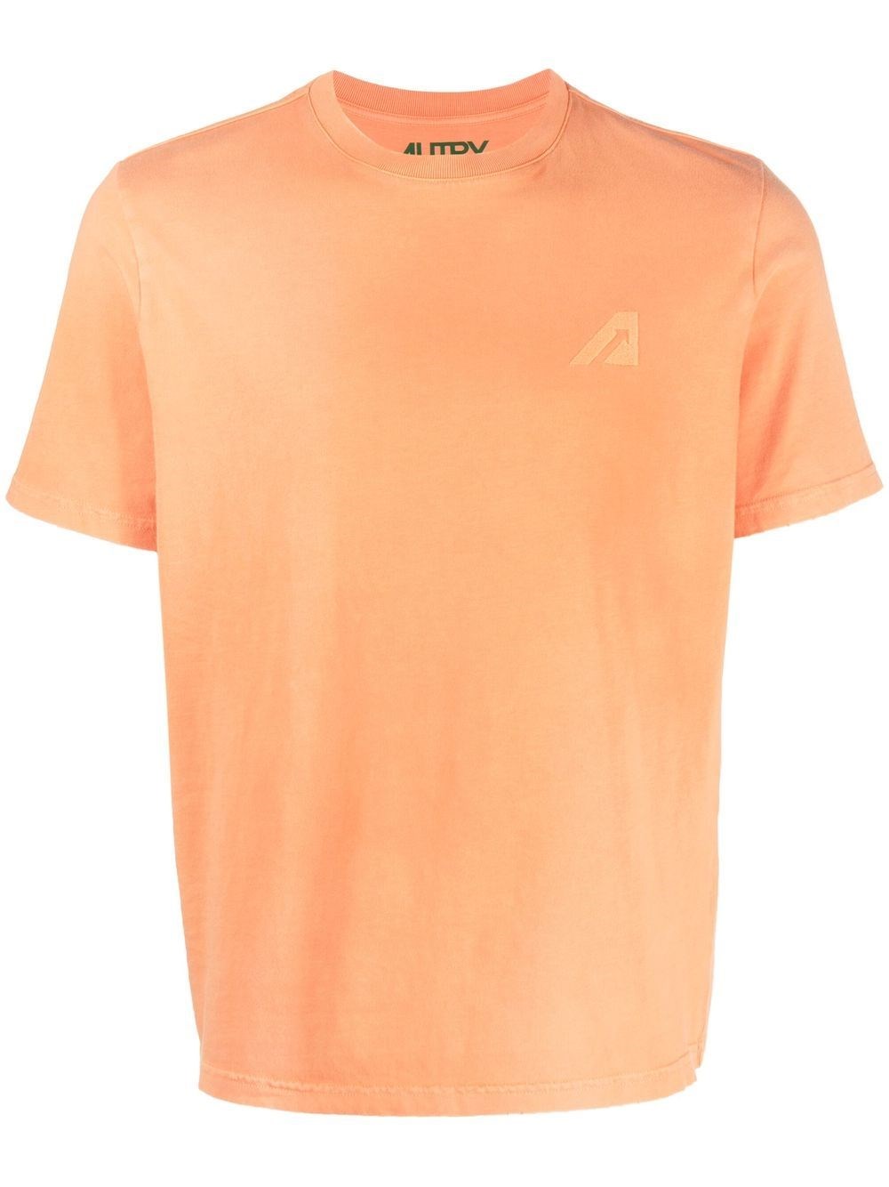 Shop Autry T-shirt Logo In Arancione