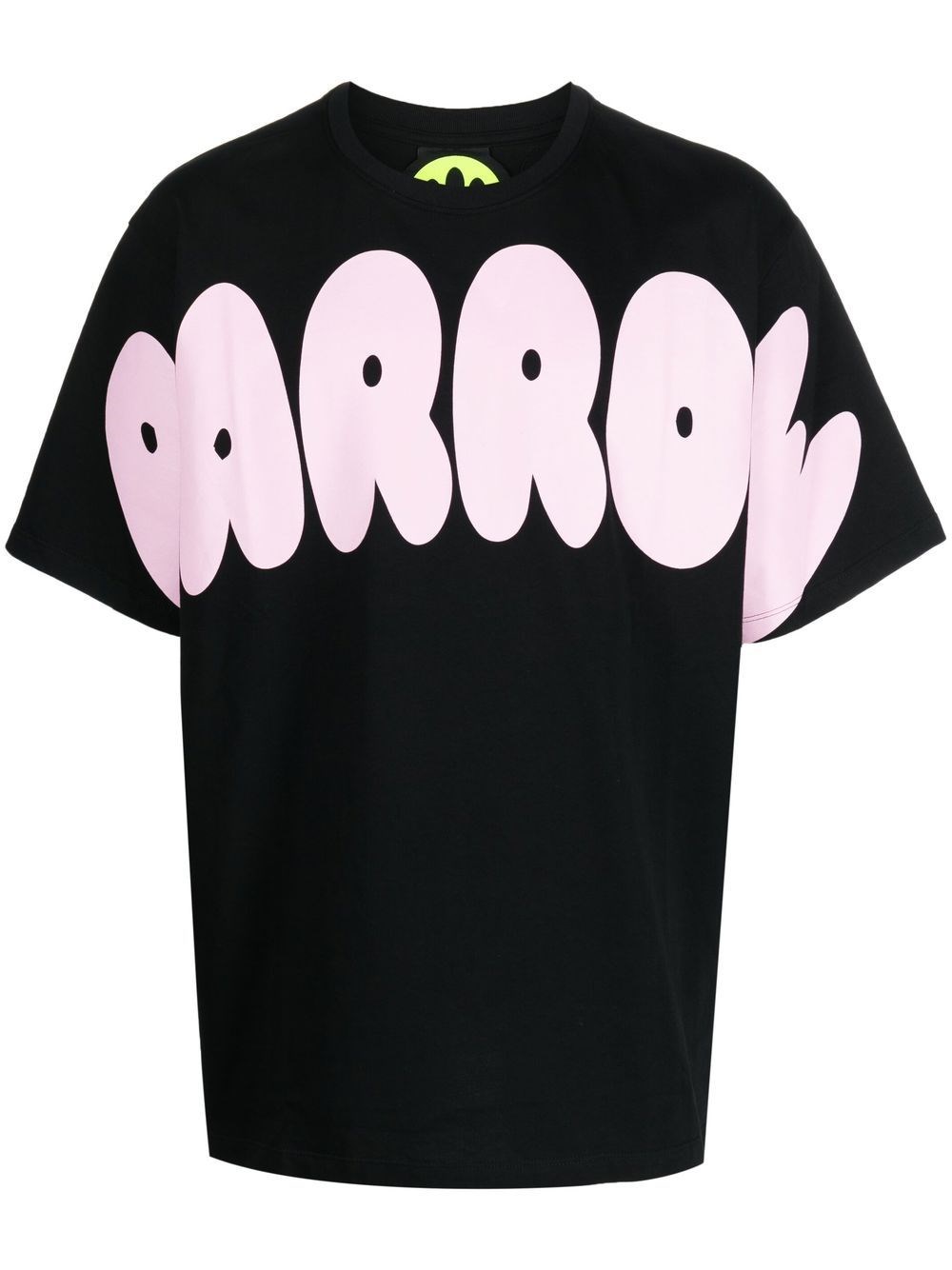 Barrow Logo-print Cotton T-shirt In Nero